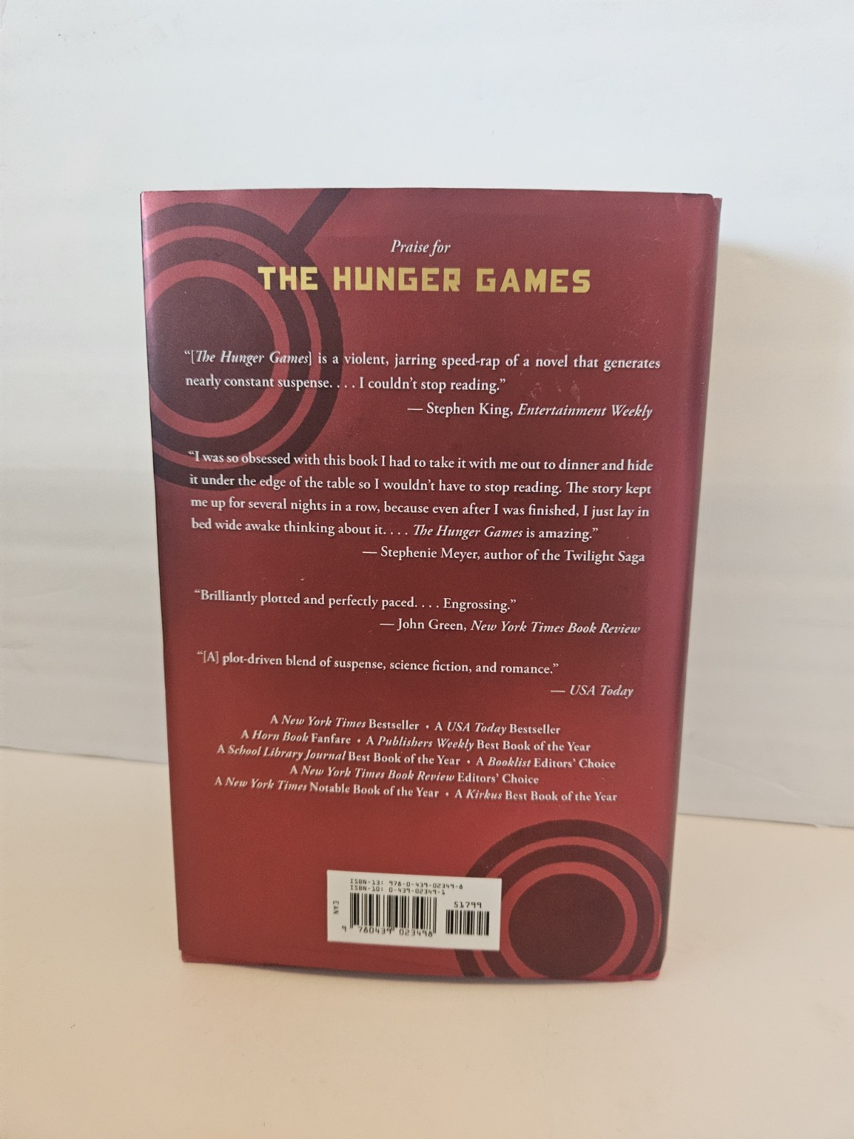 THE HUNGER GAMES Trilogy Complete Series Lot of 3 (#1-3) Hardcover Books Preown