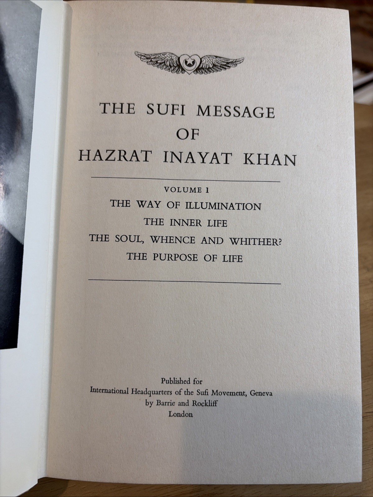Lot 3 The Sufi Message Of Hazrat Inayat Khan 1960 Vols 1 2 & 6 HCDJ 2 1st Print