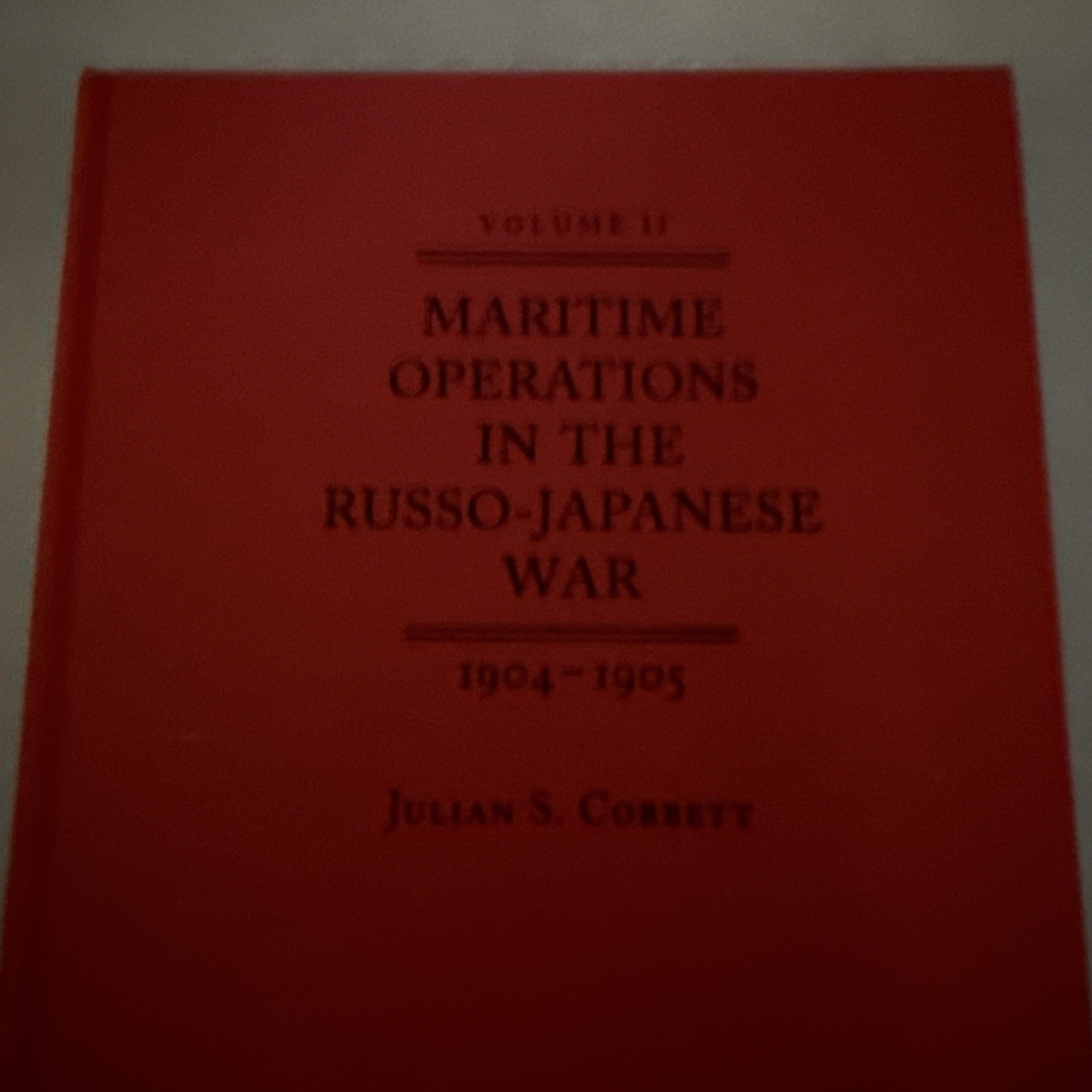 Maritime Operations Russo-Japanese War, 1904-1905 Stafford 2 Vol Set