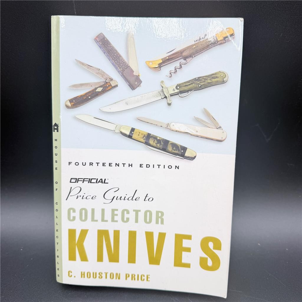Official Price Guide To Collector Knives By C. Houston Price 2004 Fourteenth Ed.