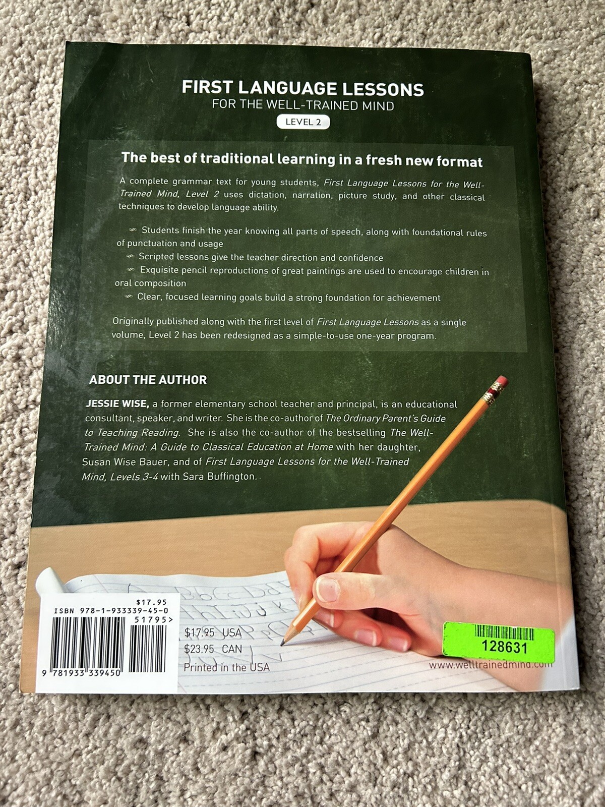 First Language Lessons for the Well-Trained Mind, Level 2 Paperback Like New