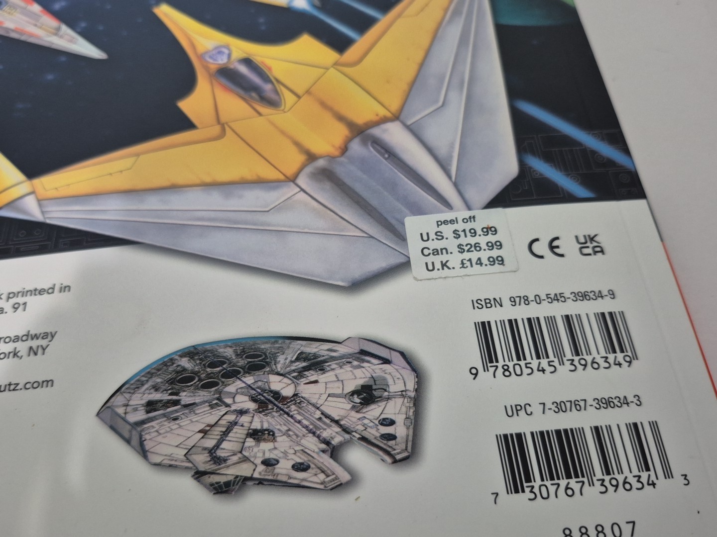 Star Wars Folded Flyers : Make 30 Paper Starfighters by Editors of Klutz 2012