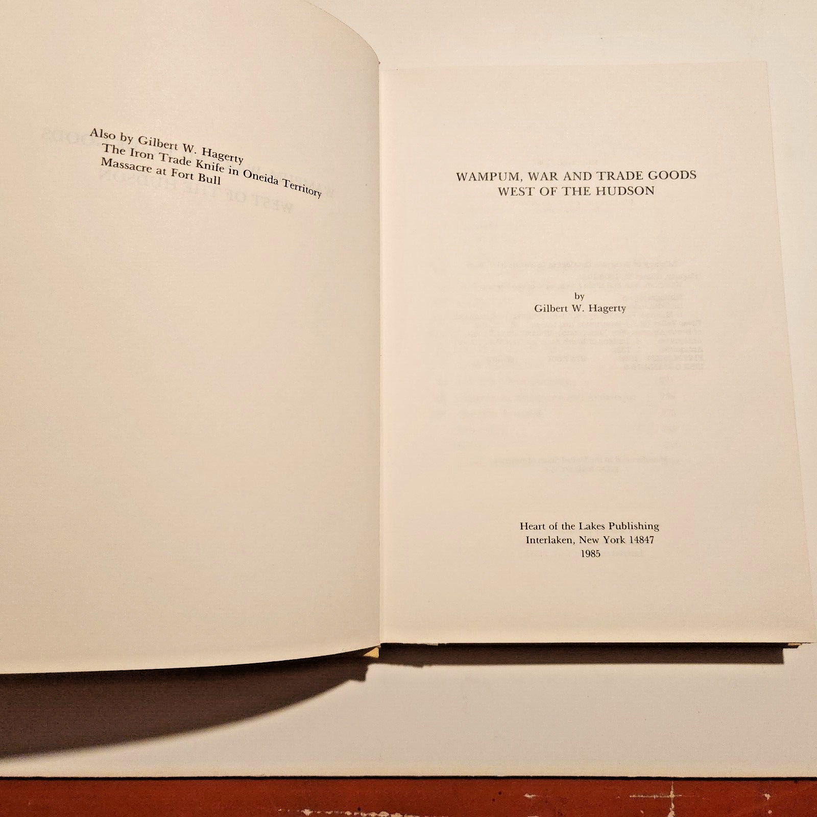 Wampum, War, and Trade Goods Hagerty 1984