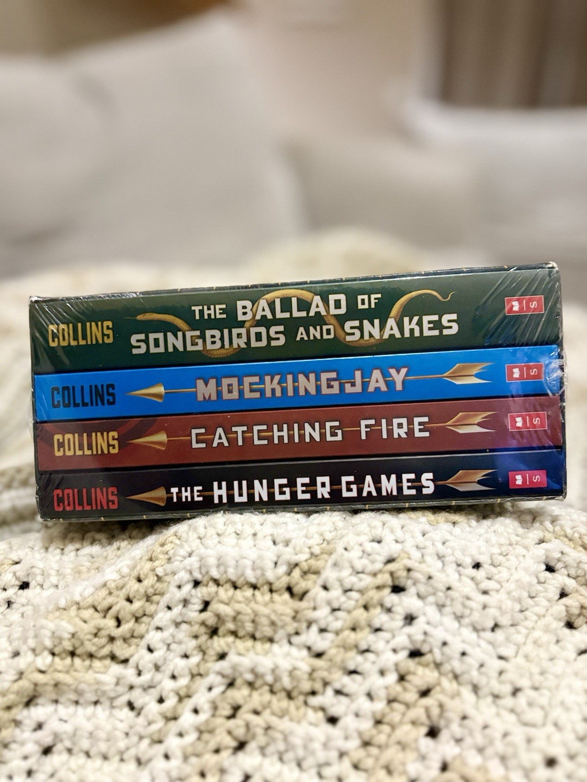 The Entire Hunger Games Trilogy + Prequel Novel