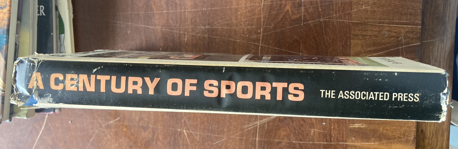 A Century Of Sports 1971 Jumbo Hardcover 434 Pages The Associated Press