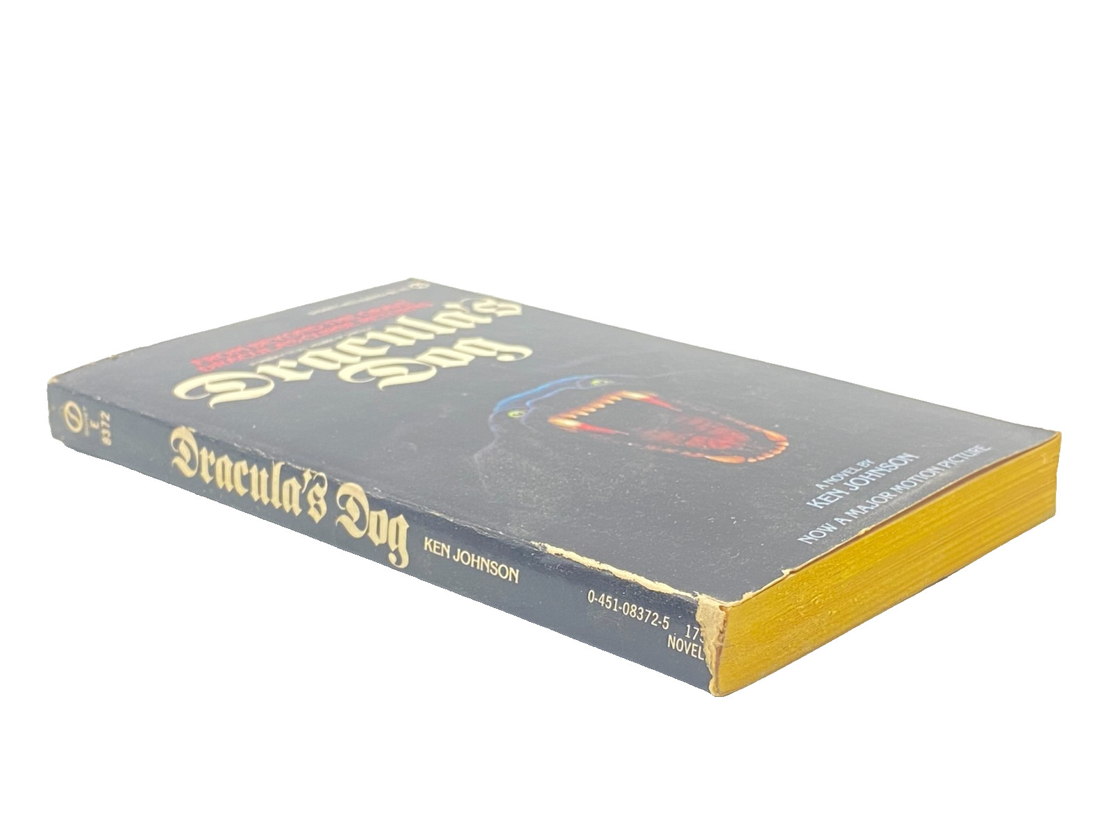 KEN JOHNSON PAPERBACK – Dracula’s Dog 1978 (Paperbacks From Hell) (1st printing)