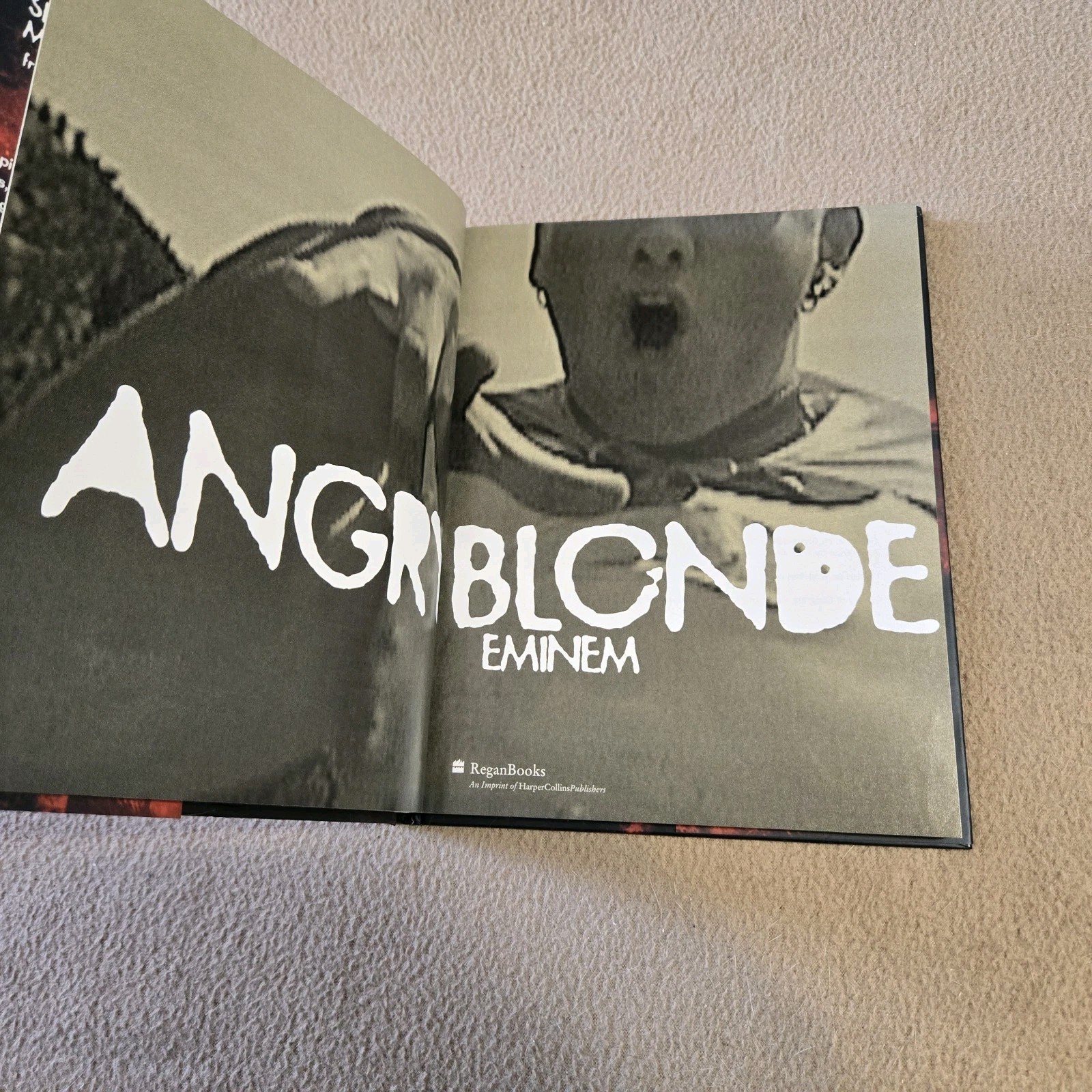 Angry Blonde, Eminem, 1st Edition/1st Printing, 2000, HC/DJ