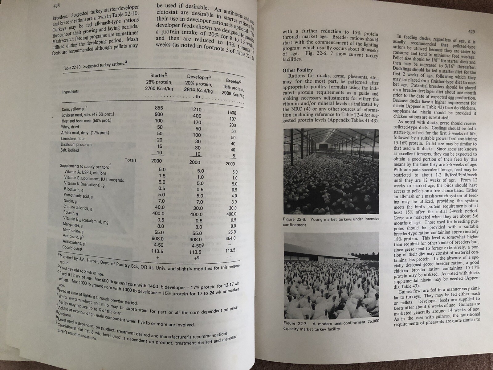 Livestock Feeds and Feeding – 1984 Paperback