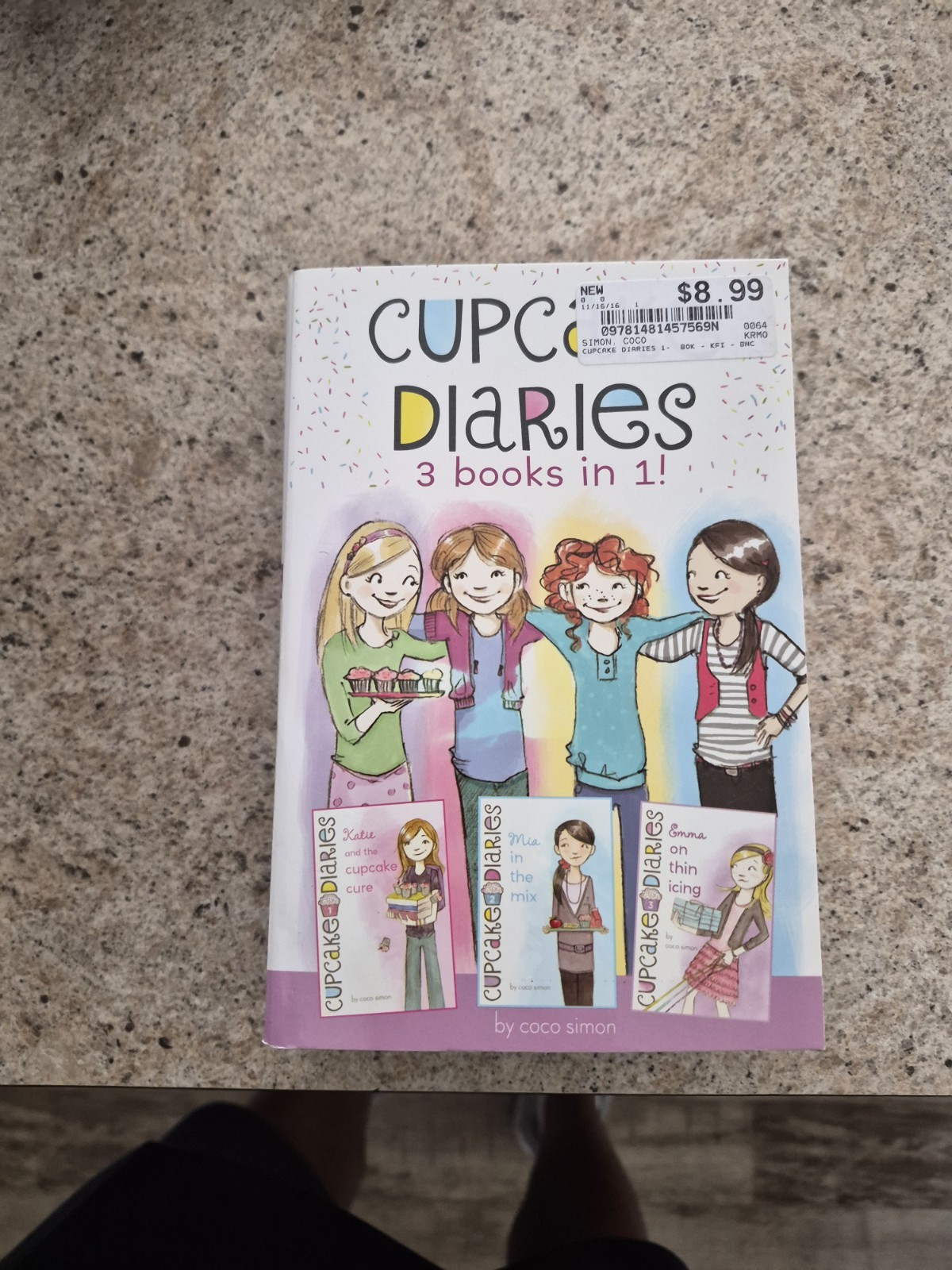 Cupcake Diaries Books Lot Of 5. Good Condition