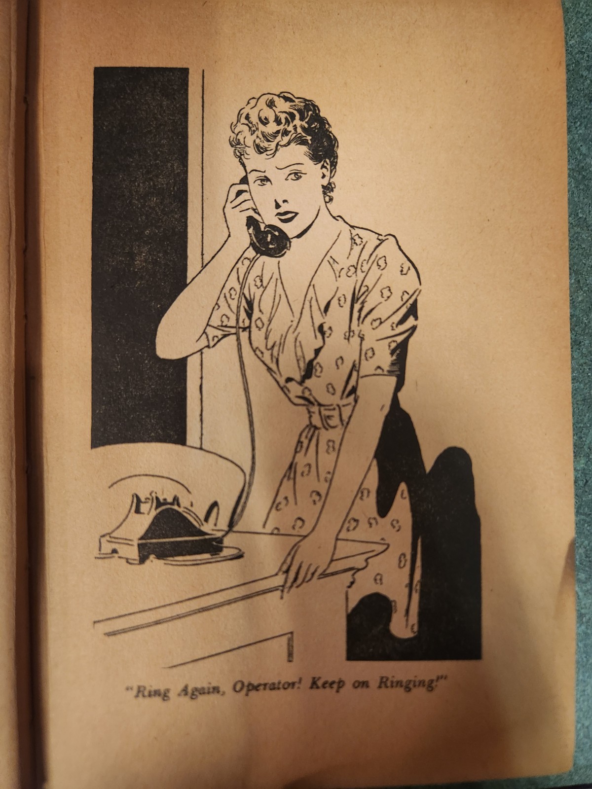 VTG Ann Sheridan and the Sign of the Sphinx 1943 Whitman Authorized Hollywood Ed