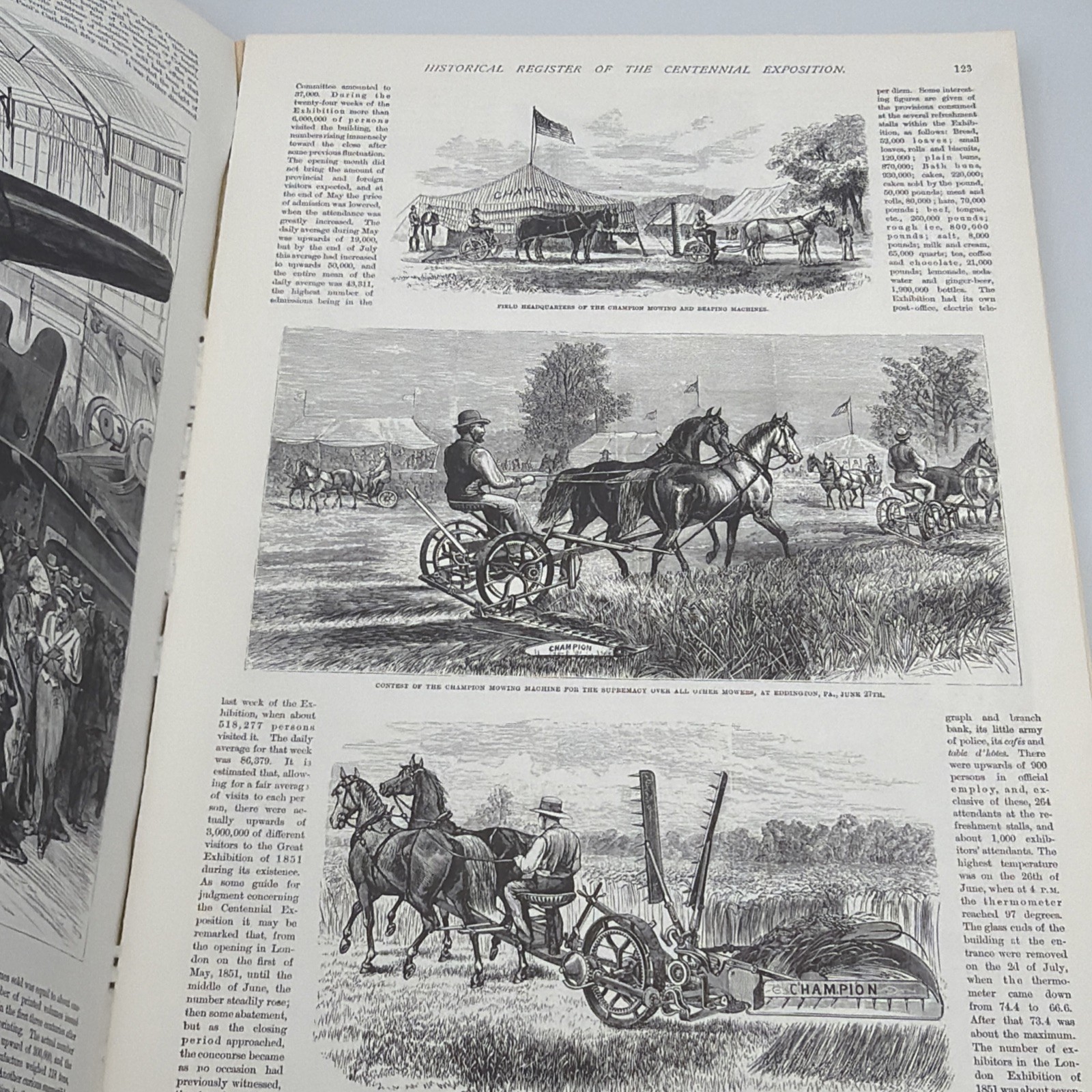 Frank Leslies Illustrated Historical Register Centennial Exposition 1876 1974