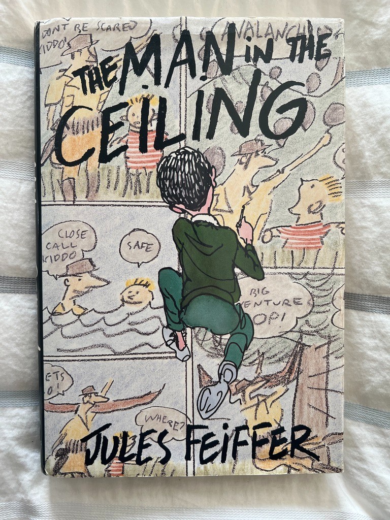 Man in the Ceiling by Jules Feiffer 1st Ed.