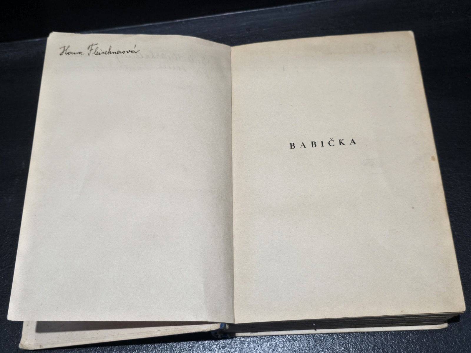 Babicka By Bozena Nemcova Published In 1932 Vintage Czech Book