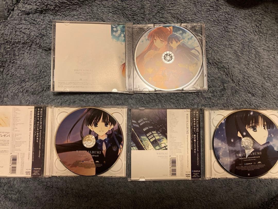 White Album2 OST 3-Disc Set Intro, Closing, Answer, Near Mint, Japan
