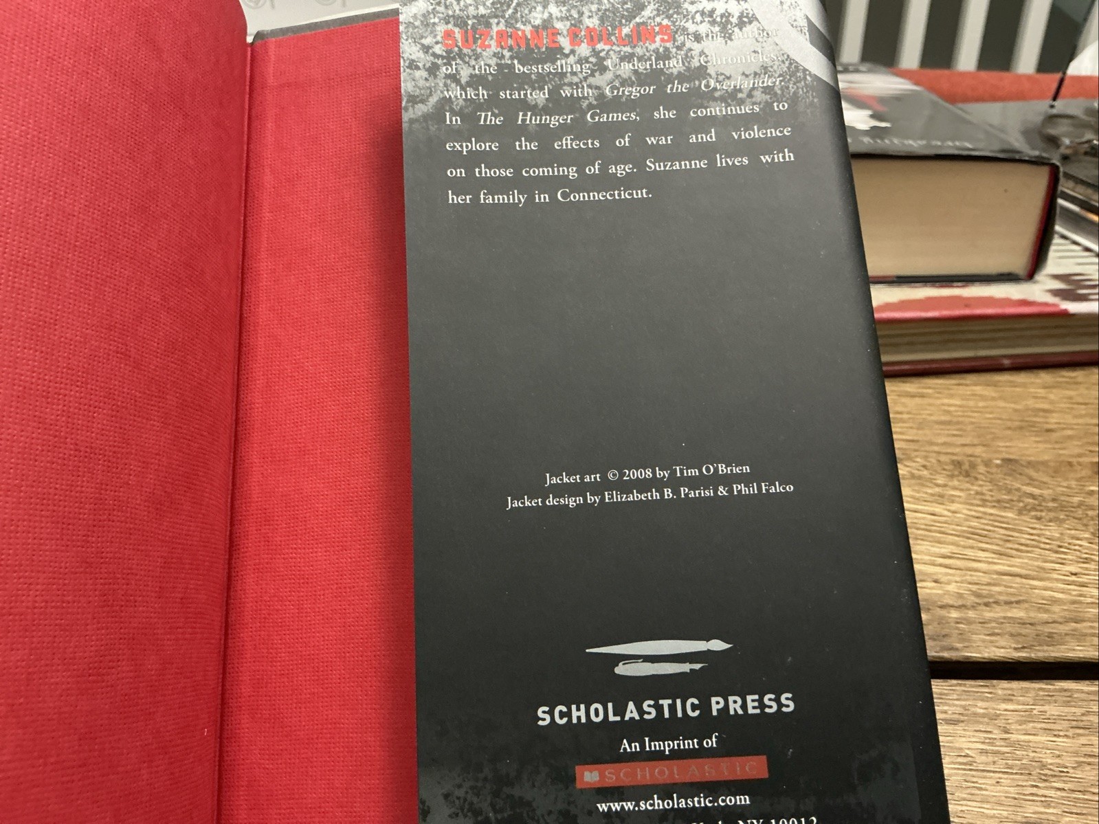 The Hunger Games – Suzanne Collins (1st edition) Scholastic, 2008