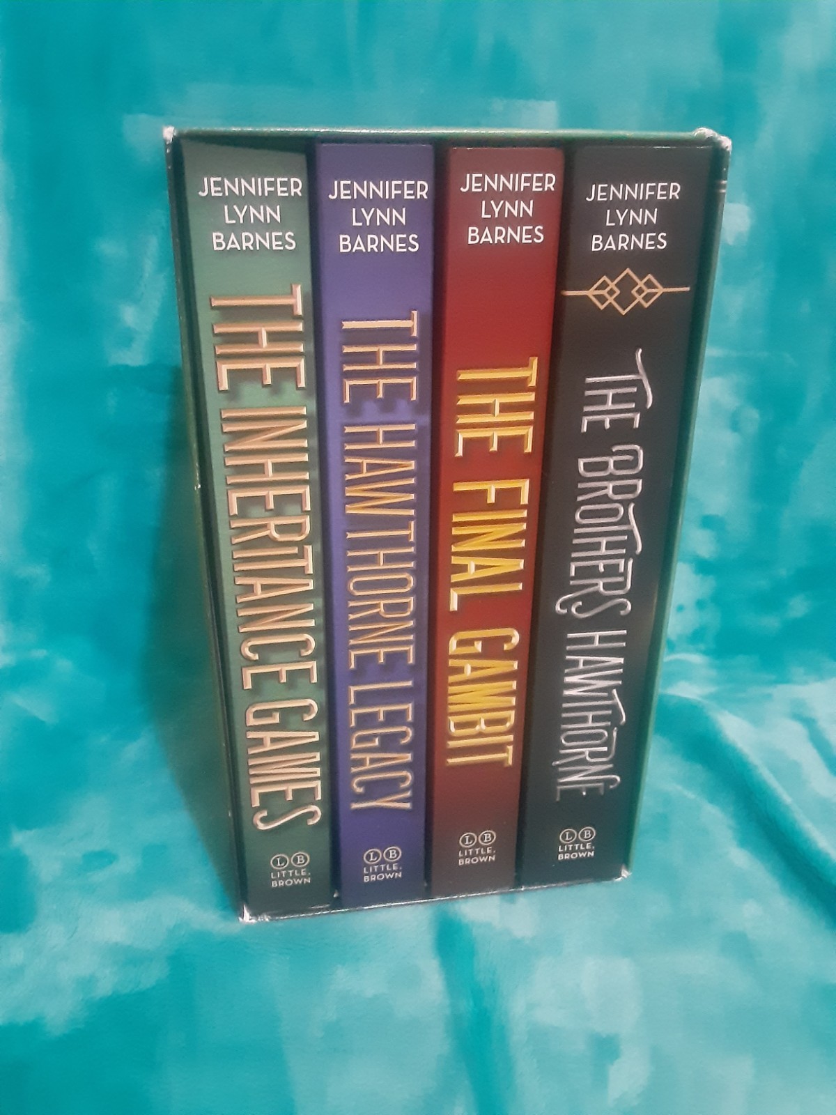 The Inheritance Games Collection by Jennifer Lynn Barnes. 4 Book box set! =]