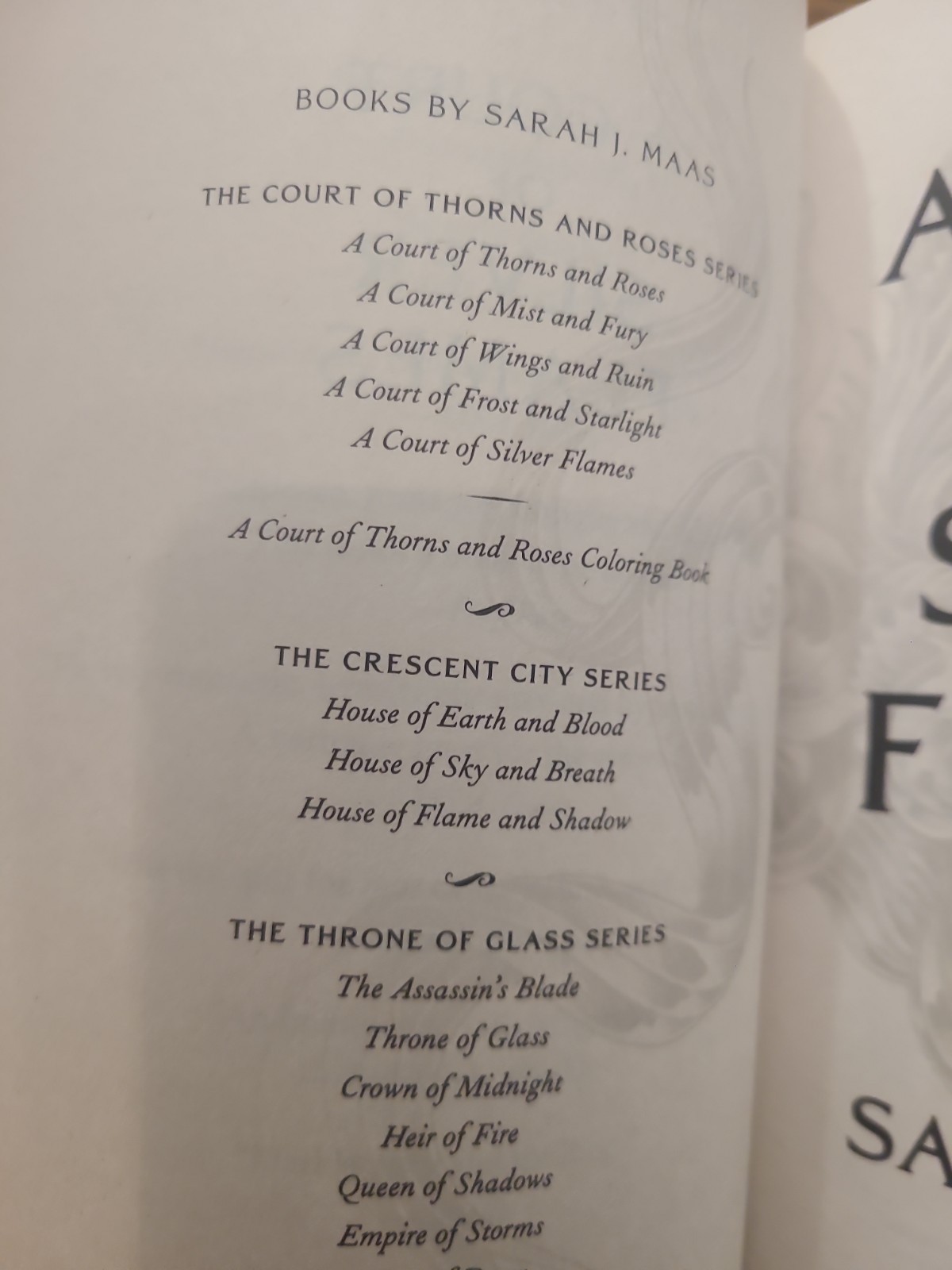 NEW A Court Of Thorns And Roses Night Court Edition Barnes Noble ACOTAR Maas Set