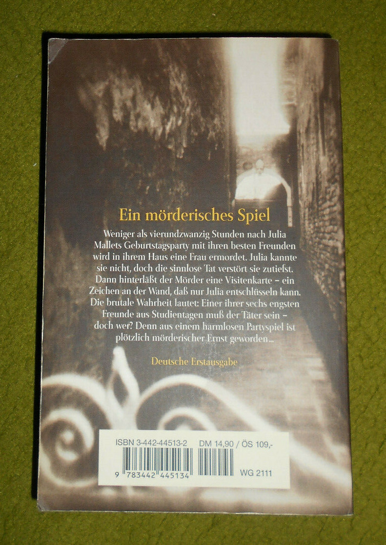 Ein mörderisches Spiel von Seth J. Margolis (1999)