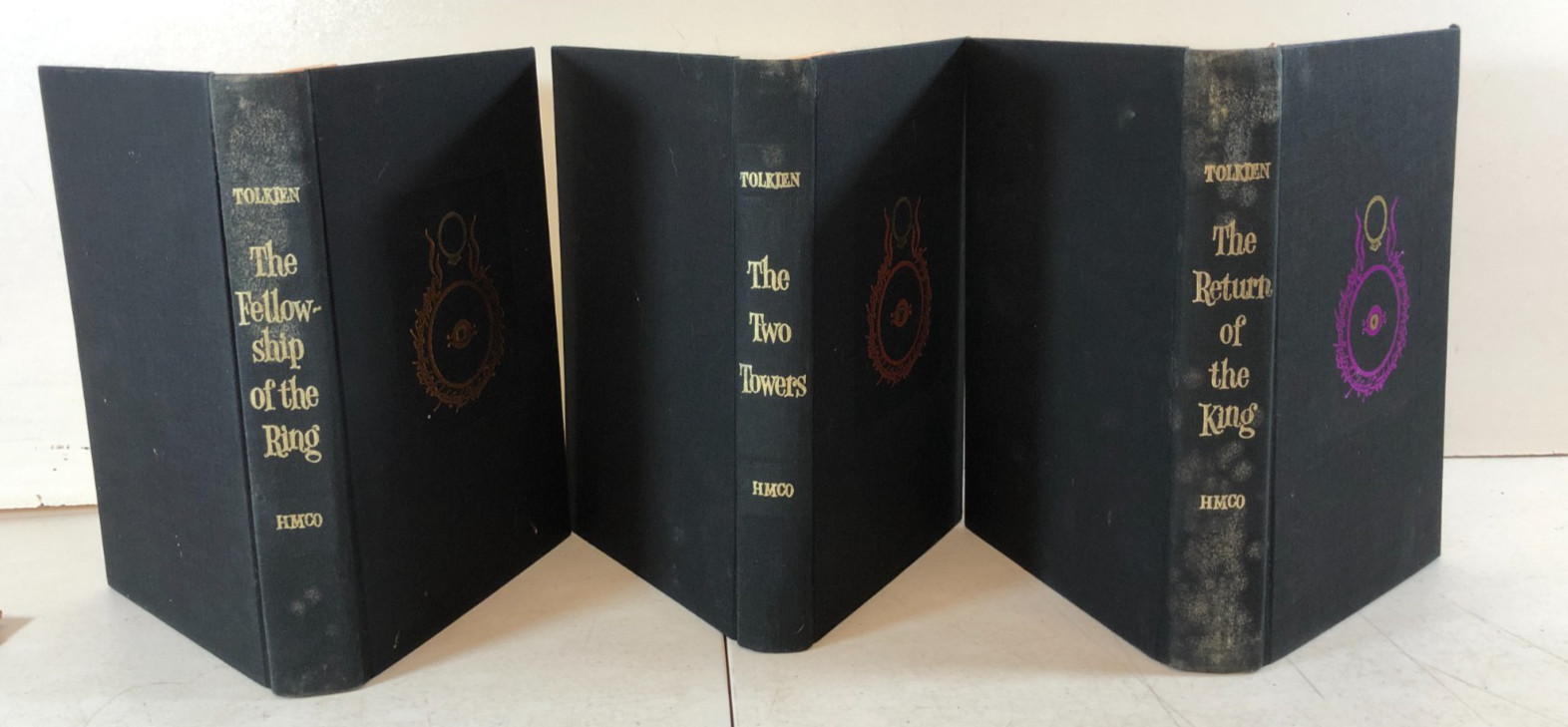 Lord Of The Rings Trilogy J.R.R. Tolkien 2nd Second Edition Maps 1965 Box Set