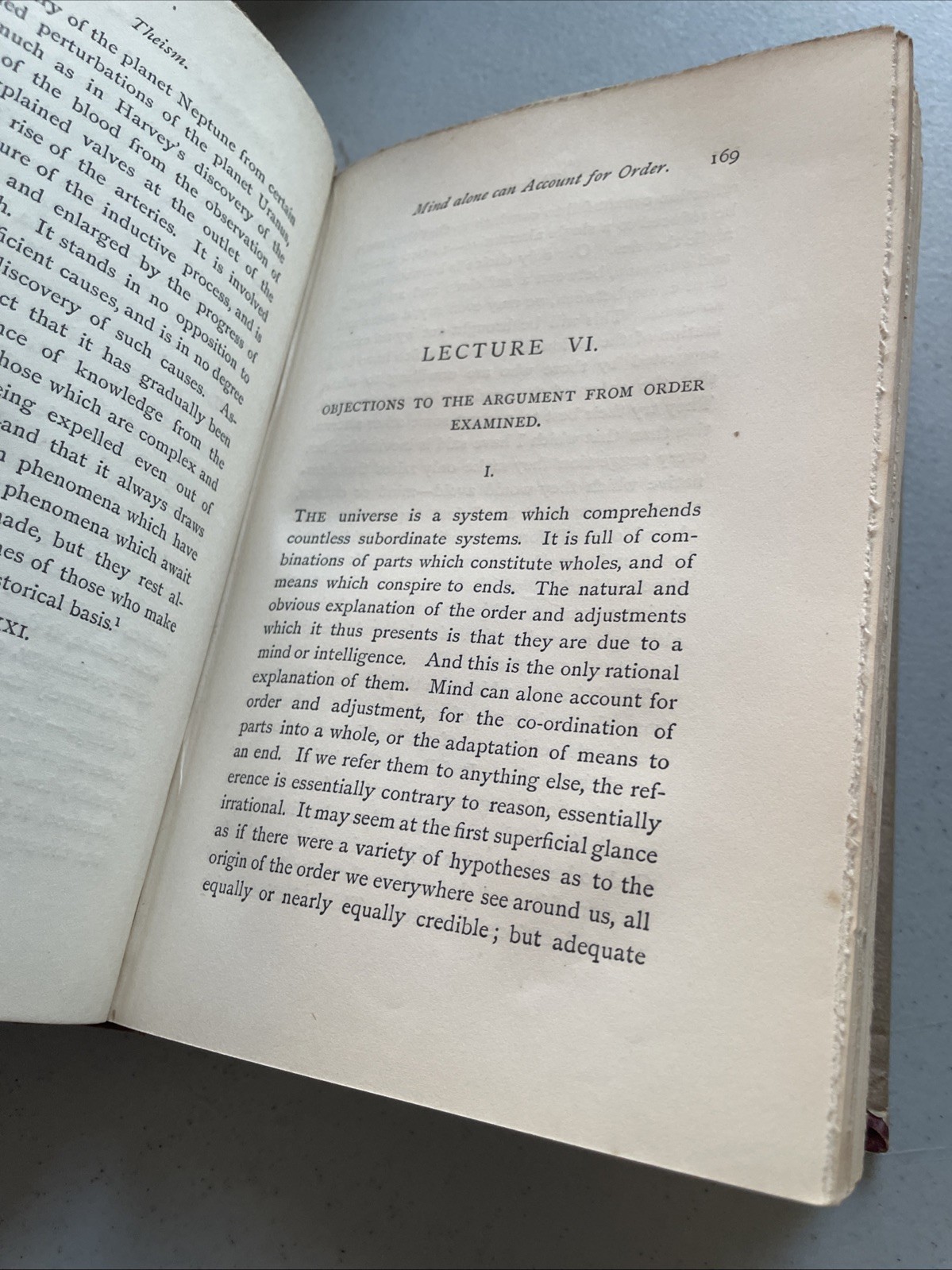 Theism (1907) Being the Baird Lecture for 1877