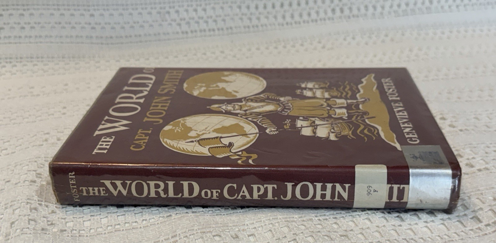 The World Of Capt. John Smith by Genevieve Foster HC/DJ 1959 Homeschool History