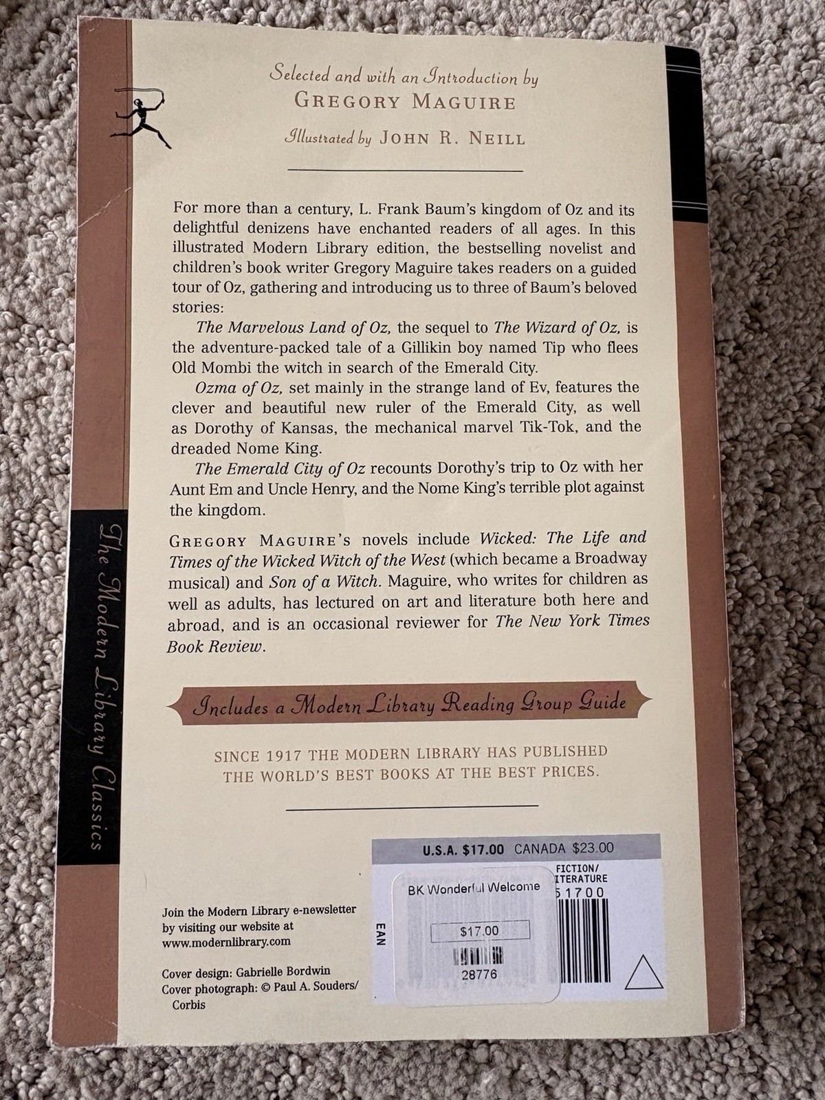 Wonderful Welcome to Oz / L. Frank Baum / 3 Books In 1 / Marvelous land Of Oz /