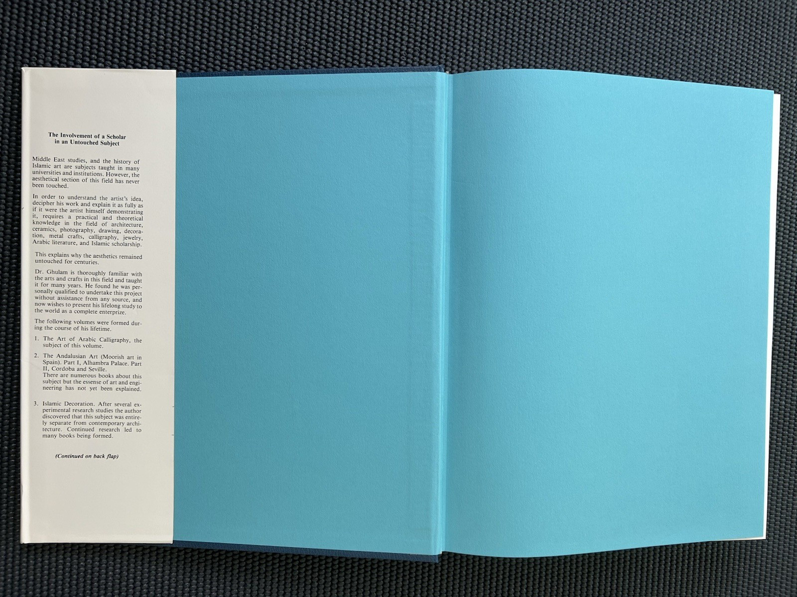 The Art of Arabic Calligraphy Hardcover – 1982 by Dr. Yousif Mahmud Ghulam