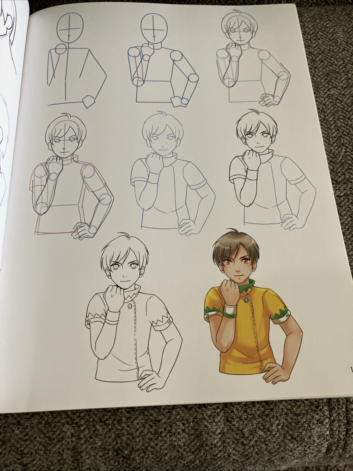 How to Draw Manga in Simple Steps – Paperback, by Li Yishan – Good j