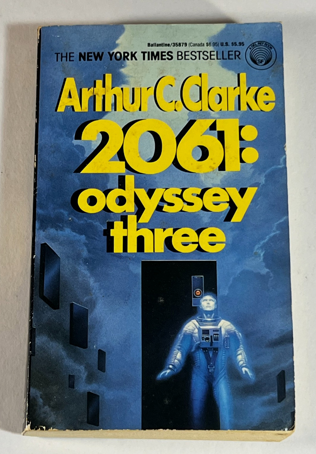 Arthur C. Clarke 2010 A Space Odyssey 2061 one two 1 2 Paperback lot PB Del Rey