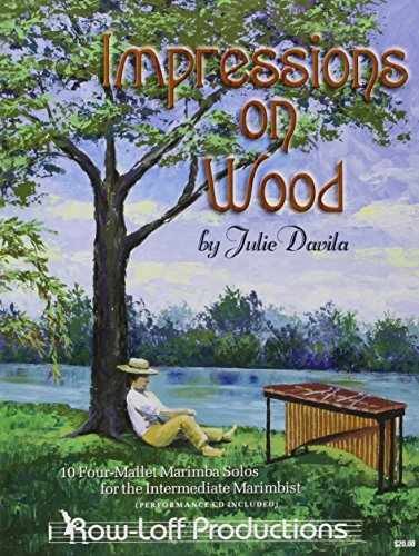 1016 – Impressions on Wood – 10 – Paperback, by Julie Davila – Acceptable n
