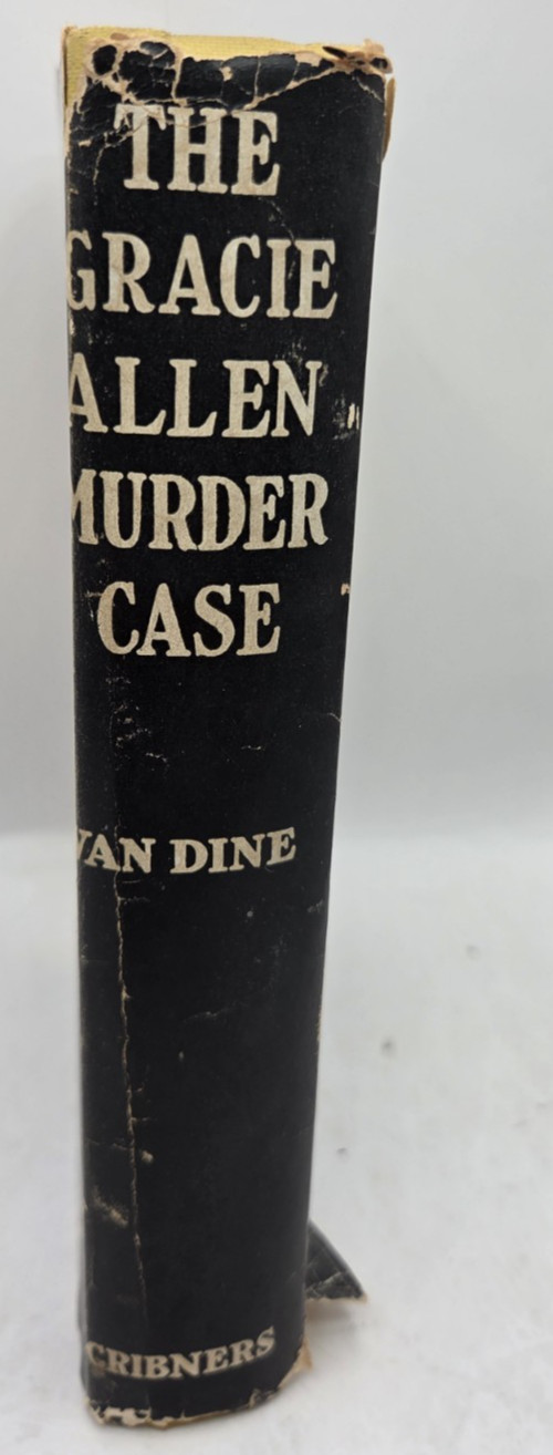 S S Van Dine – Gracie Allen Murder Case, Philo Vance, 1st edition/printing HCDJ