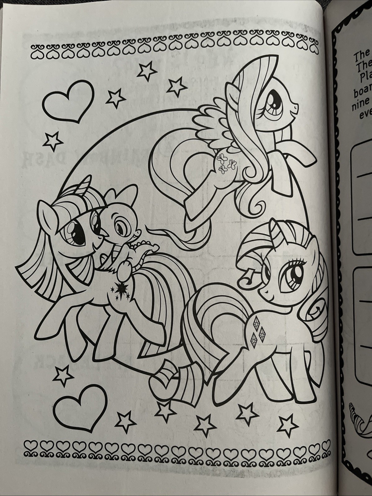 My Little Pony Jumbo Coloring & Activity Book Puzzles Games & Coloring Pages