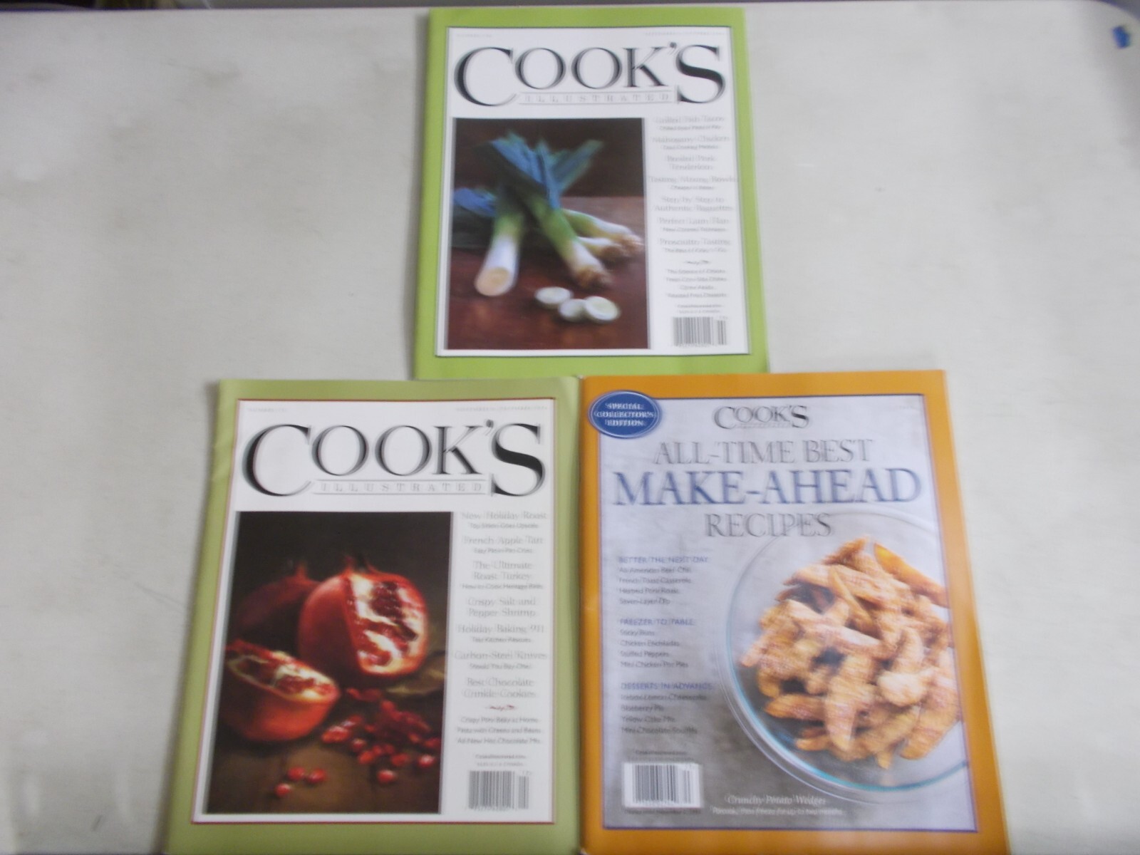 21 COOK’S ILLUSTRATED MAGAZINE VARIOUS ISSUES FROM 2011 2012 2013 2014 2015 2020