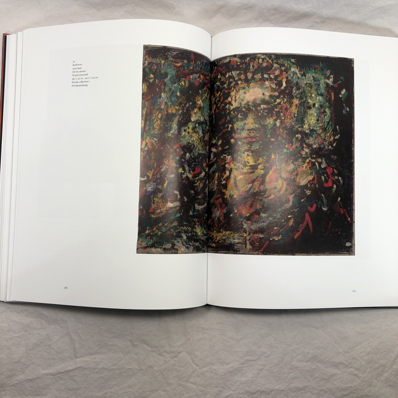 The Expressionist Fritz Ascher Leben Ist Gluhn Art Book English & German Hardcvr