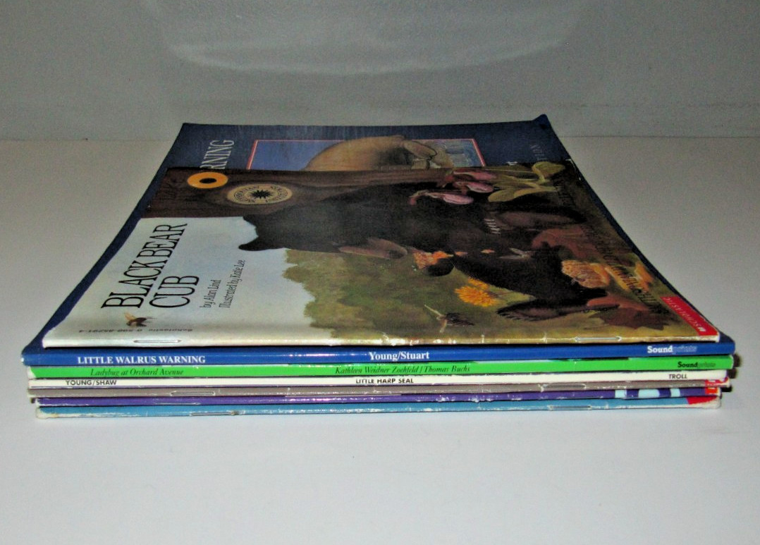 Lot of 7 Smithsonian Institution picture books TPB Bear Cub Seal Pup Dolphin…