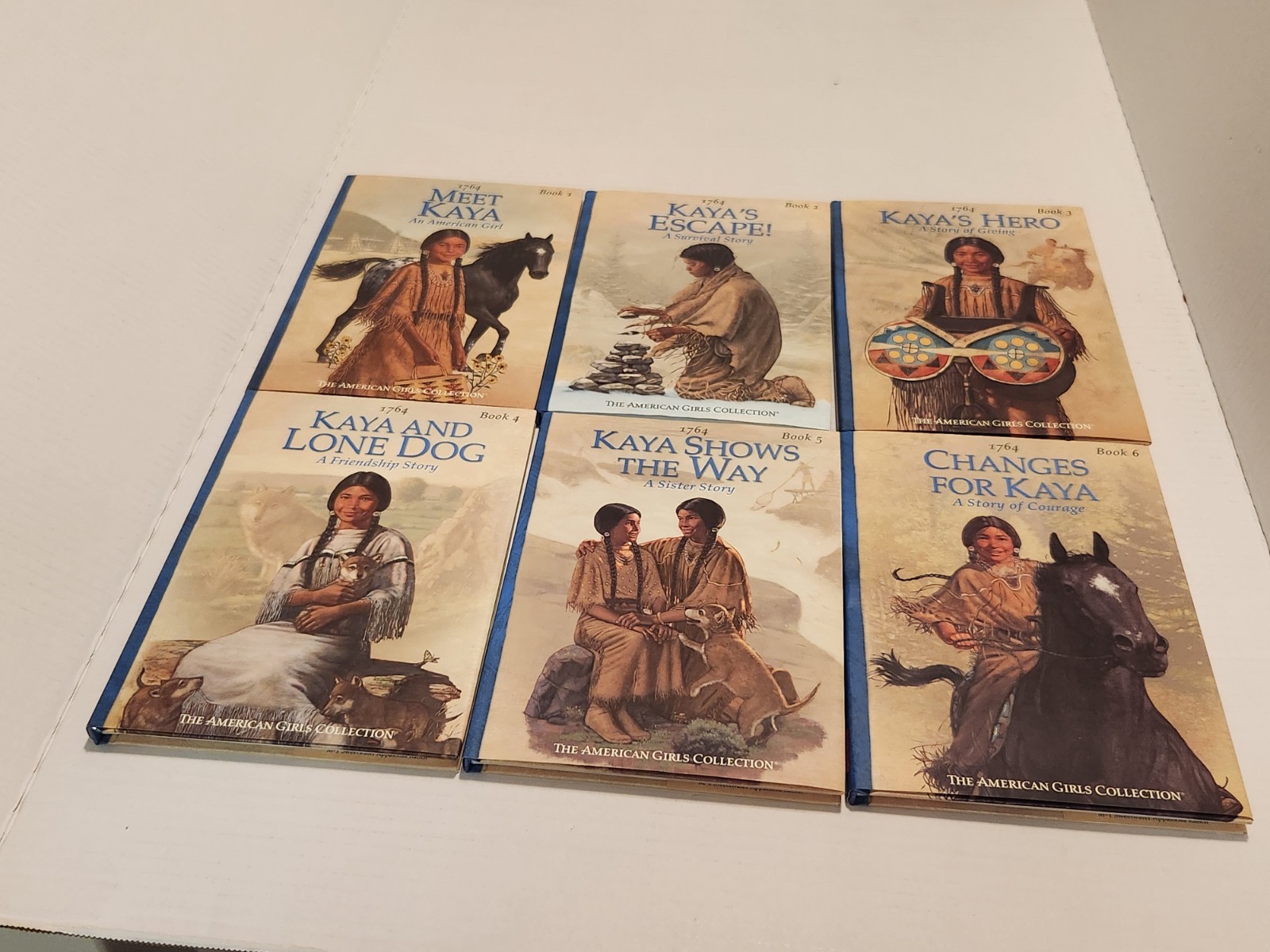Kaya 1764 An American Girl Collection 6 Paperback Volumes 1-6 Box Set! RARE!