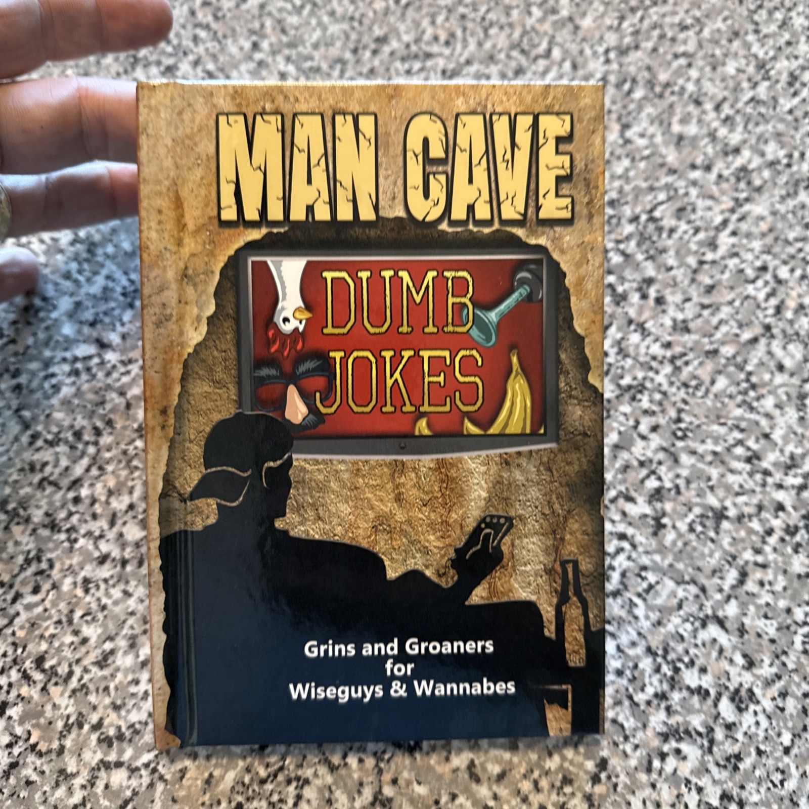 Man Cave Dumb Jokes Book Grins and Groaners for Wiseguys and Wannabes