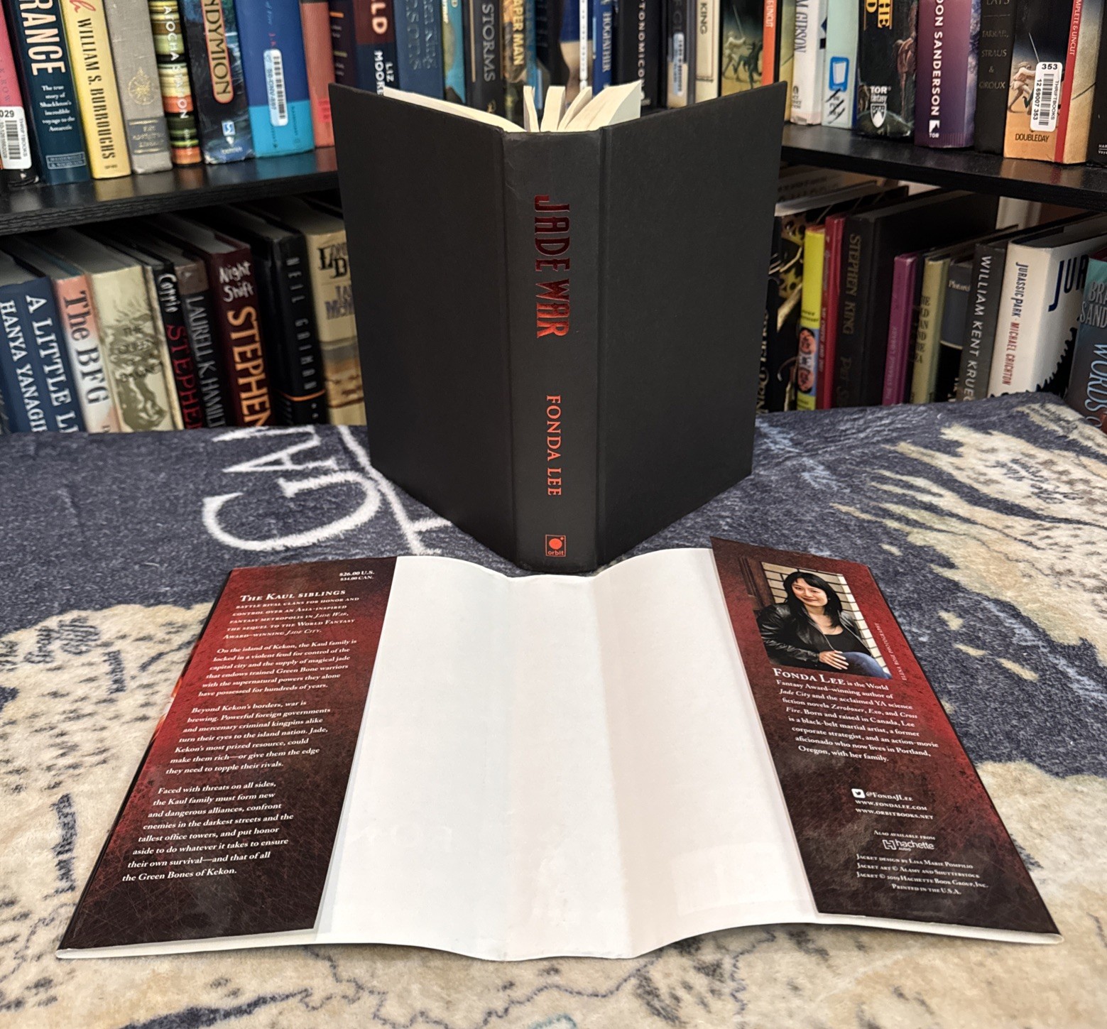 SIGNED – Jade War – Fonda Lee (Hardcover) First Edition/Print, 1st/1st, $26.00