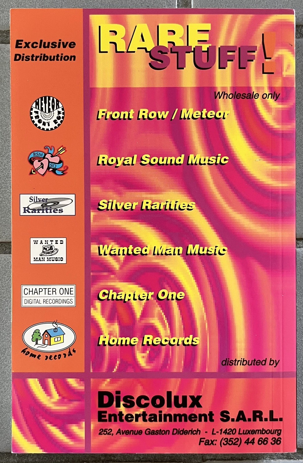 Hot Wacks Collectors Guide Book Lot Supplement 1 + 3 + 6 Bob Walker Live Music