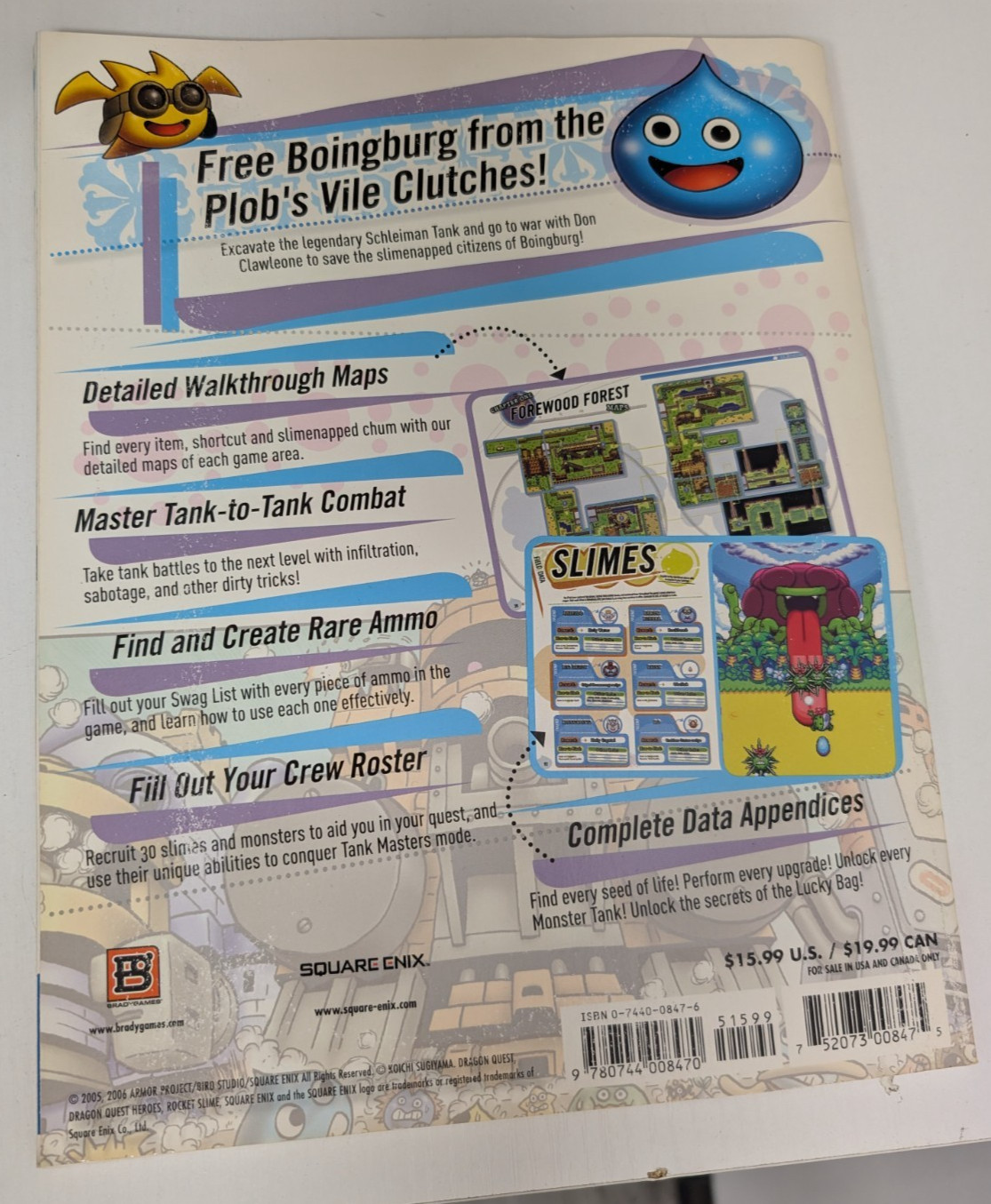 Dragon Quest Heroes Rocket Slime Square Enix Brady Games Official Strategy Guide
