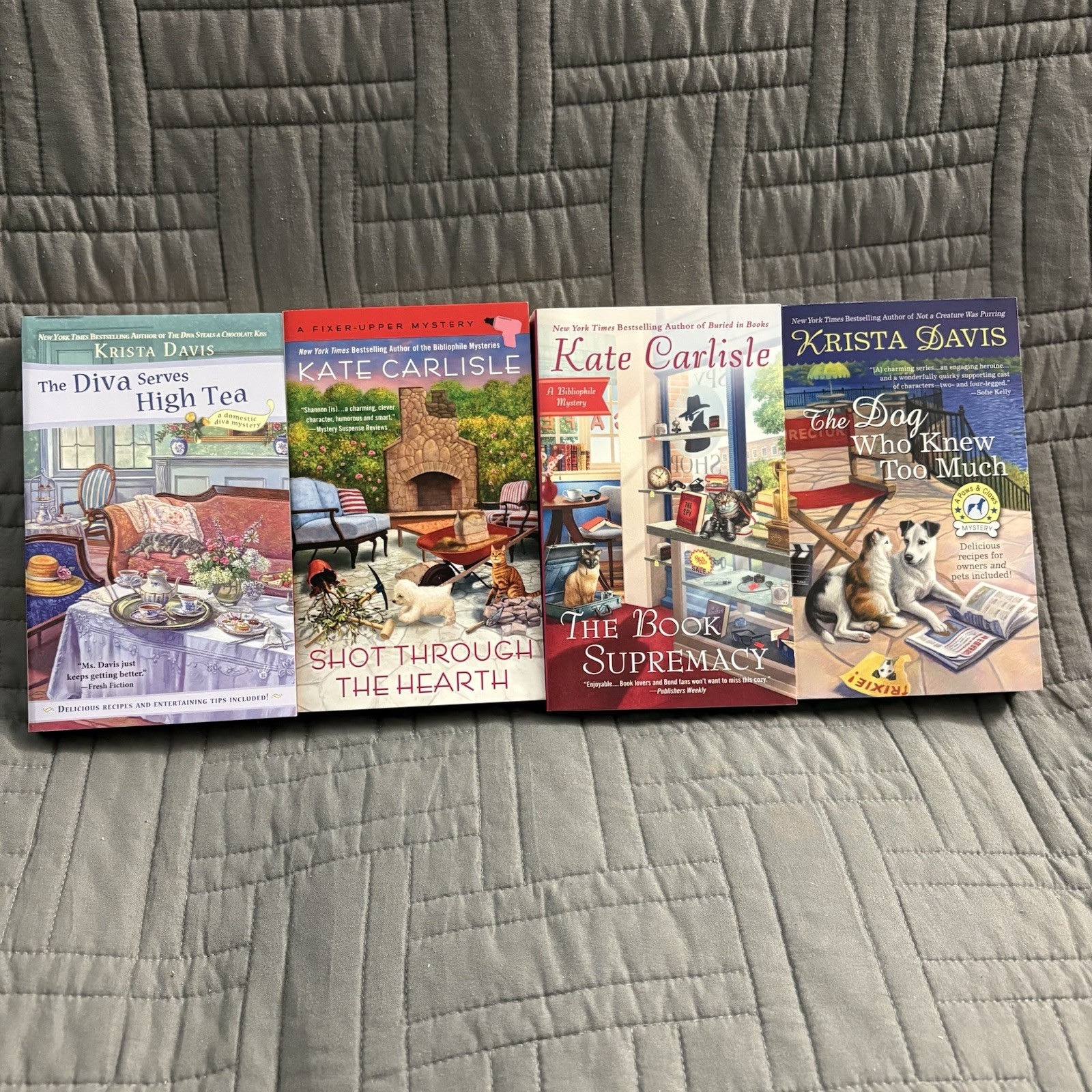 Cozy Mysteries Paperback lot of 20 Books – Mixed Authors