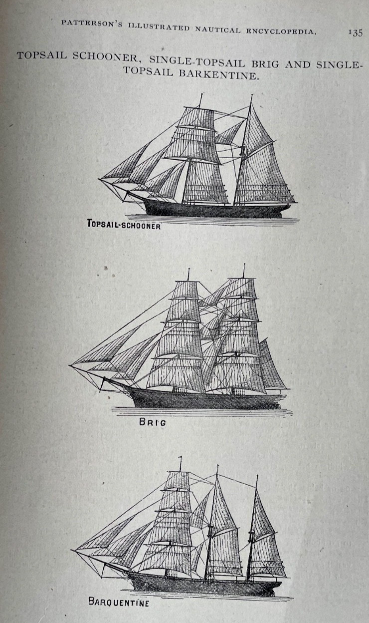 Patterson’s Nautical Encyclopedia by Capt. Howard Patterson, 1901. weapons incl.