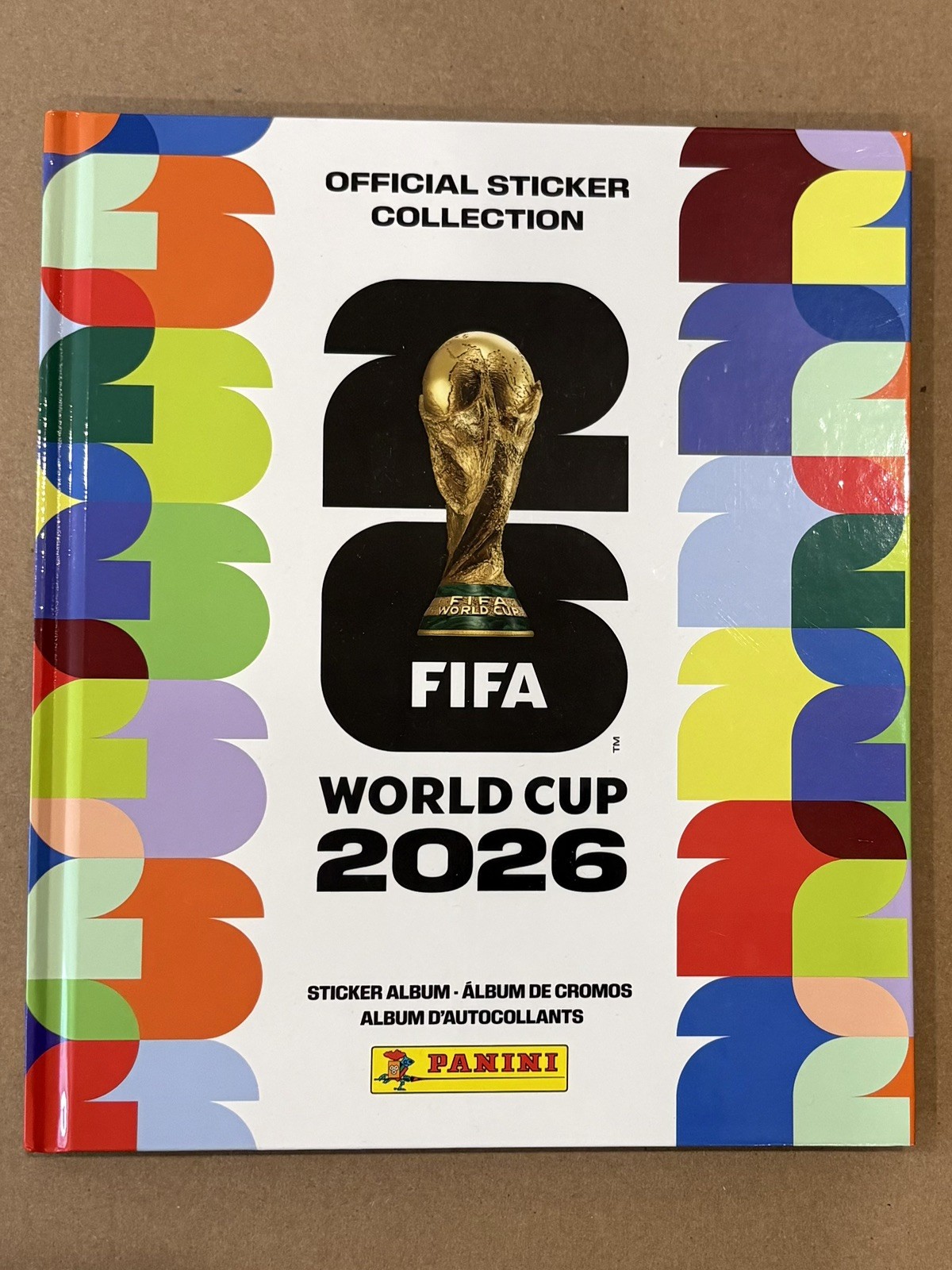 2026 Panini FIFA World Cup Sticker Album – Hardcover USA Edition on HAND !!