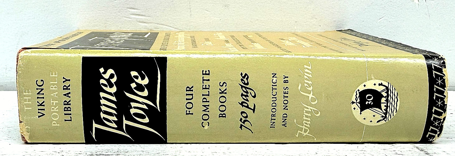 The Portable James Joyce Viking Press 1947 HC DJ Dubliners Ulysses