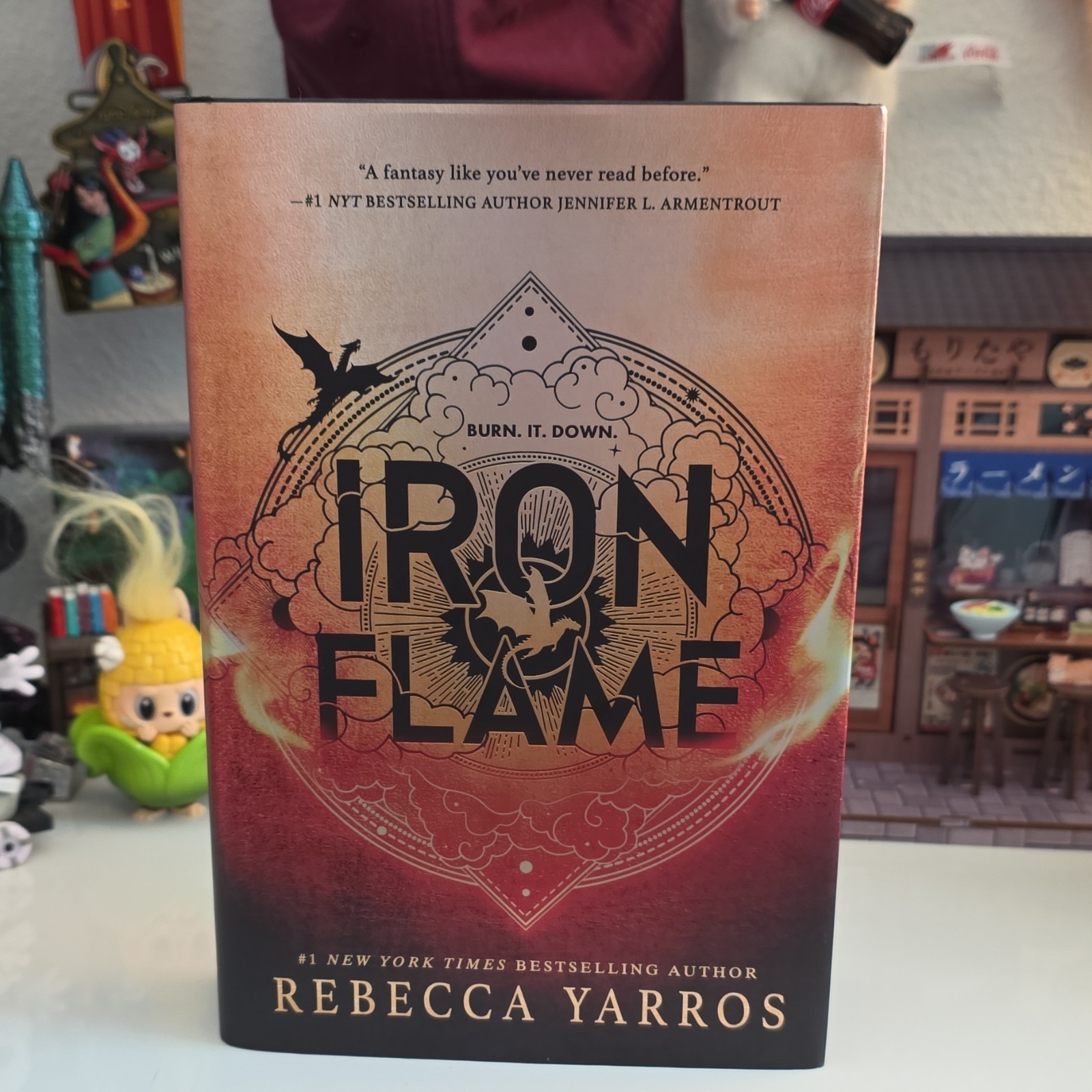 Iron Flame by Rebecca Yarros Hardcover Fantasy The Empyrean Ser. Dust Jacket
