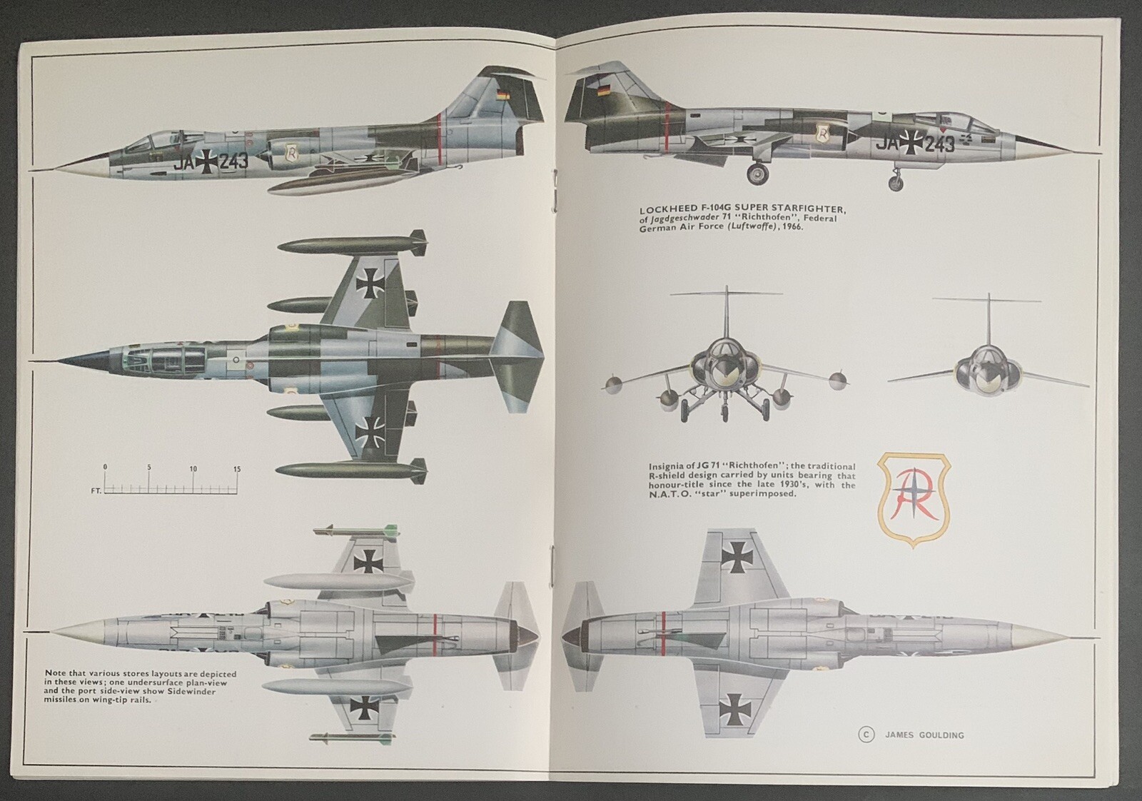 Profile Publications #131 Lockheed F-104G/CF-104