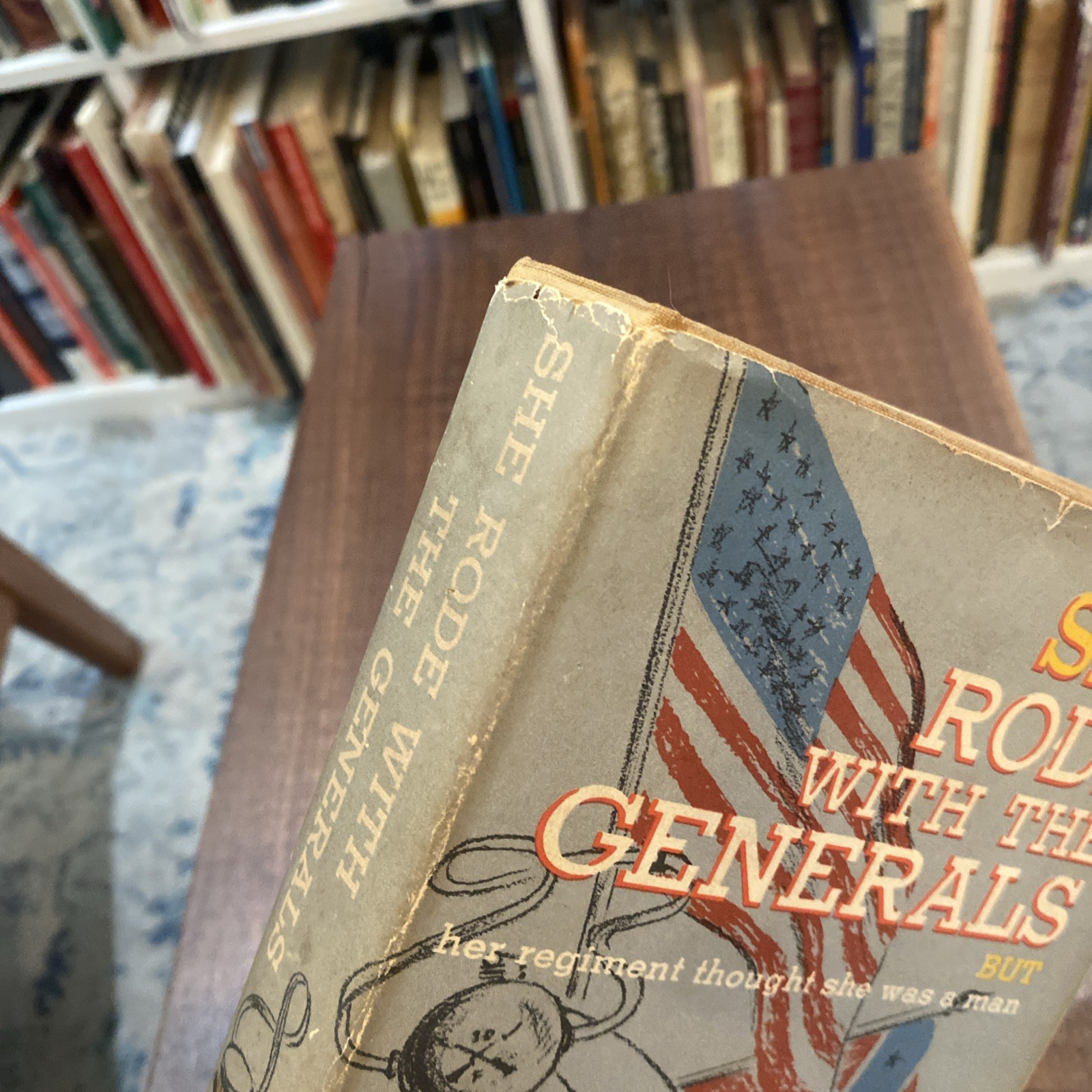 Sylvia Dannett SHE RODE WITH THE GENERALS S. E. Seelye c. 1960