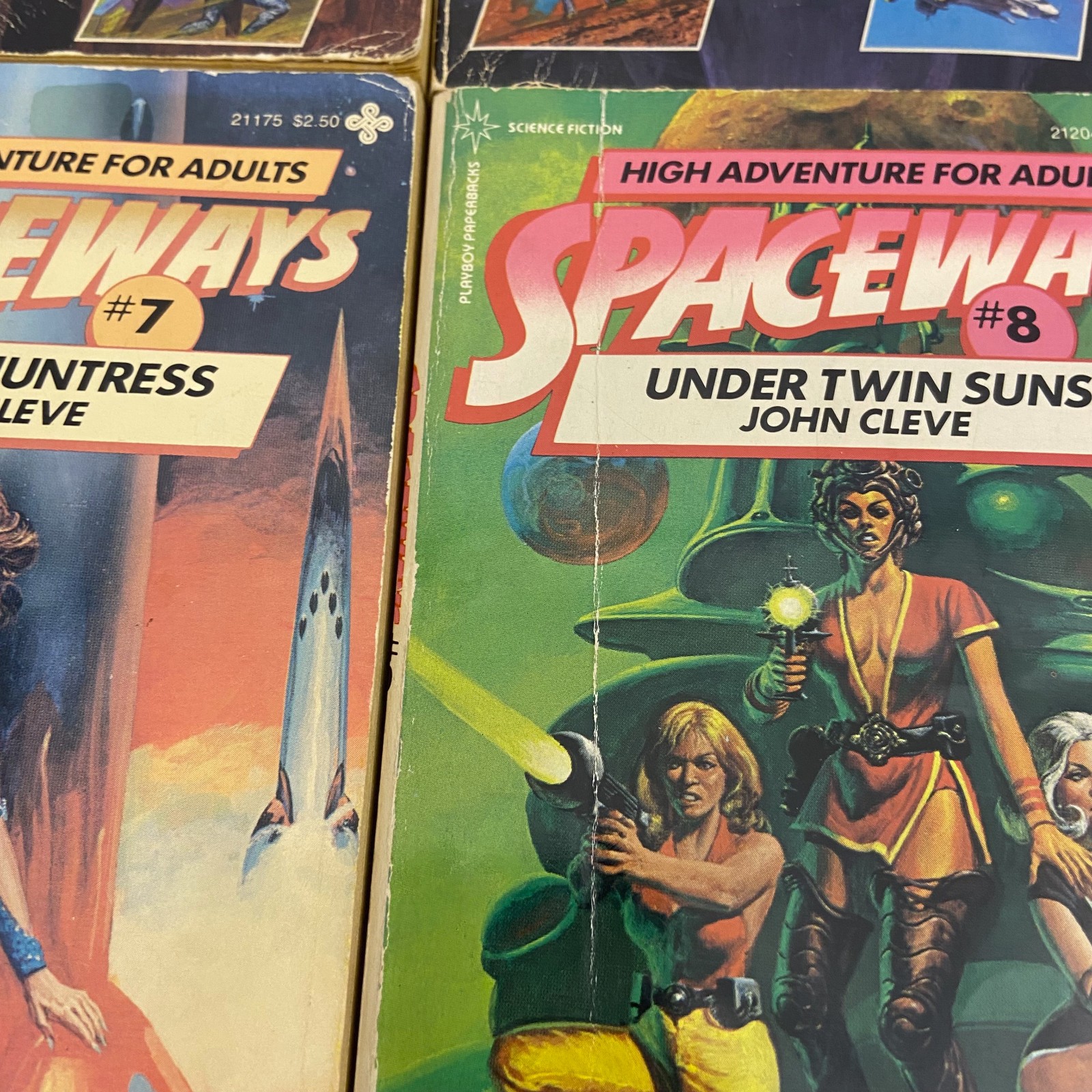 15 John Cleve Spaceways Series Misc Volumes MMPB VTG Science Fiction Novels Lot