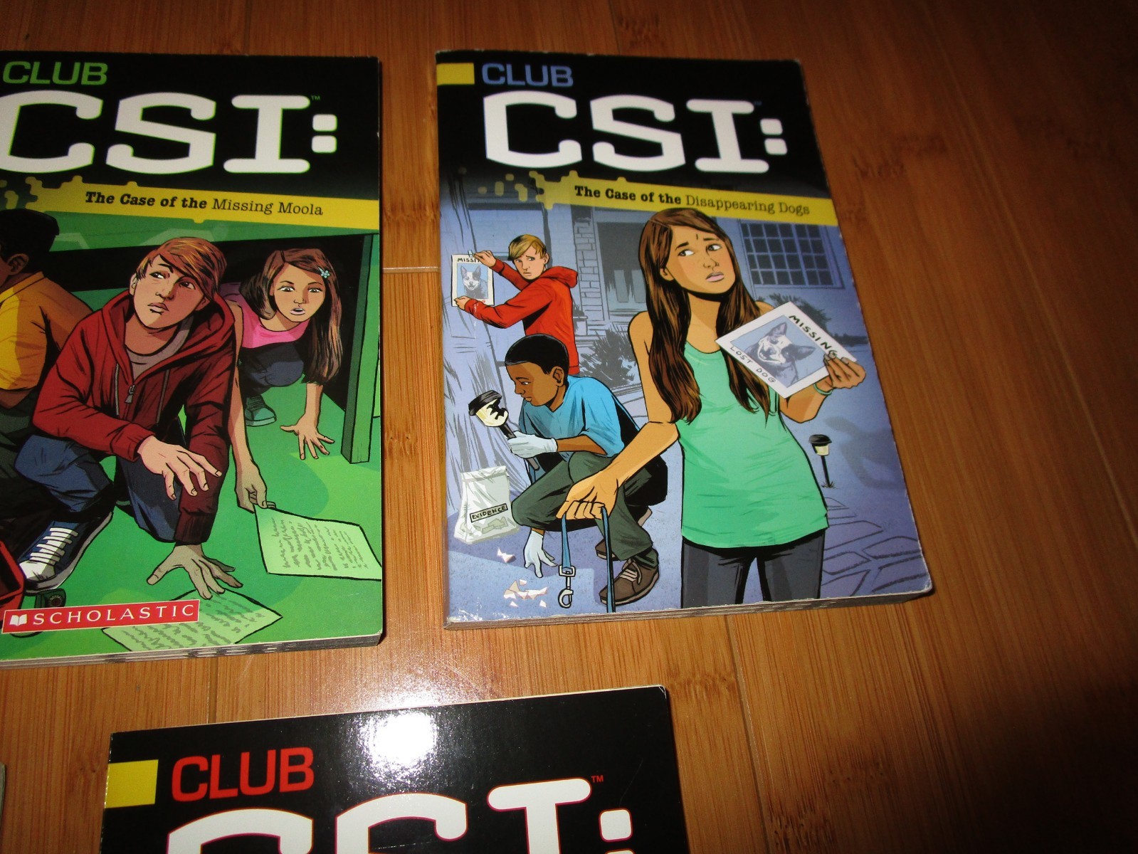 Club CSI Books #1-5 by David Lewman KIDS CRIME SOLVING FORENSICS
