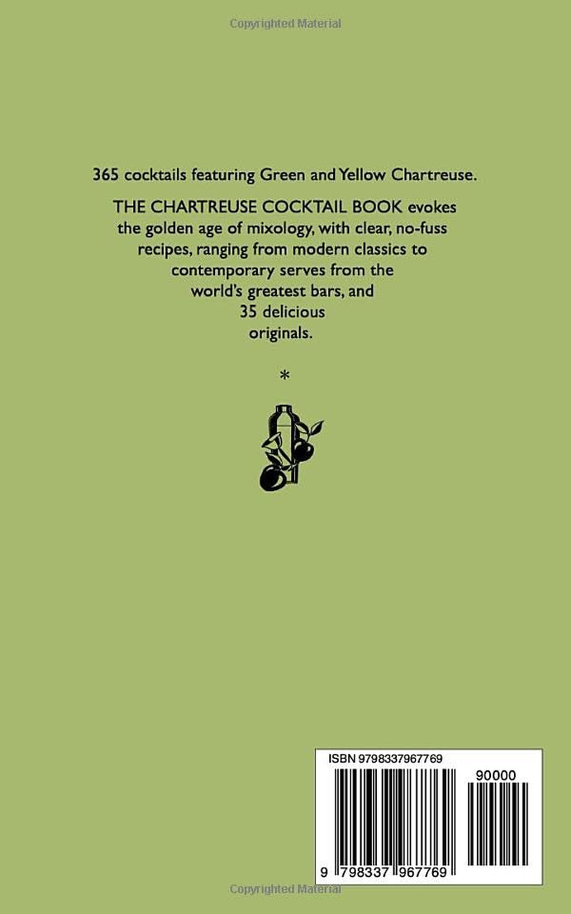 The Chartreuse Cocktail Book (Clapham Cocktails)